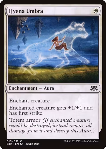 Hyena Umbra (13), Double Masters 2022 — Magic card price