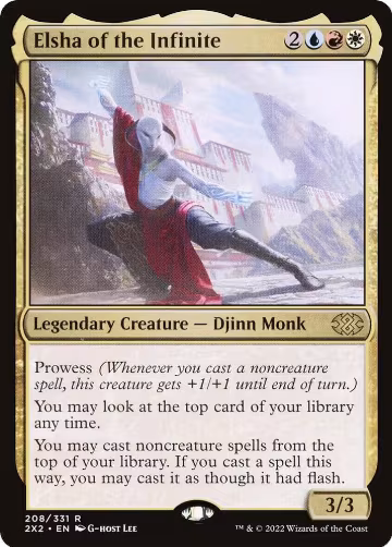 Elsha of the Infinite (208), Double Masters 2022 — Magic card price