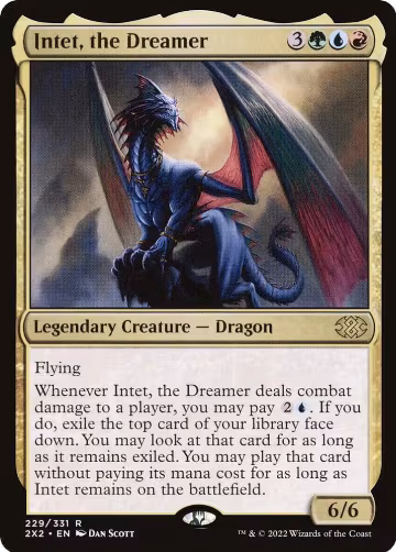 Intet, the Dreamer (229), Double Masters 2022 — Magic card price