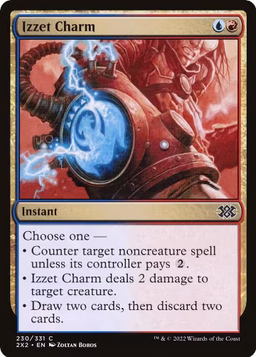 Izzet Charm (230), Double Masters 2022 — Magic card price