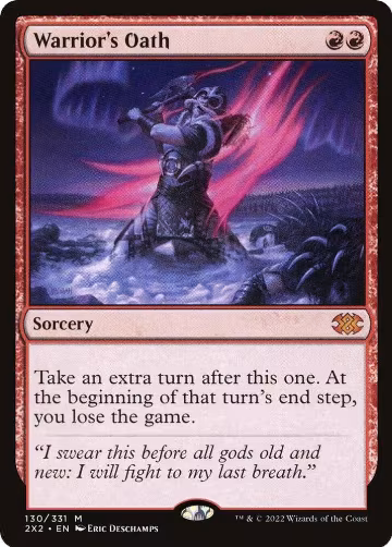 Warrior's Oath (130), Double Masters 2022 — Magic card price