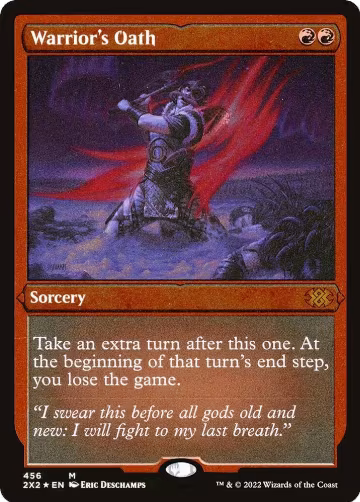 Warrior's Oath (Foil Etched) (456), Double Masters 2022 — Magic card price