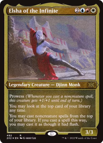 Elsha of the Infinite (Foil Etched) (492), Double Masters 2022 — Magic card price