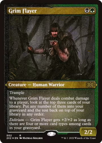 Grim Flayer (Foil Etched) (502), Double Masters 2022 — Magic card price