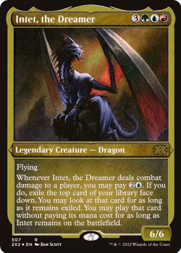 Intet, the Dreamer (Foil Etched) (507), Double Masters 2022 — Magic card price