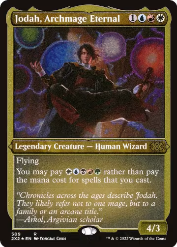 Jodah, Archmage Eternal (Foil Etched) (509), Double Masters 2022 — Magic card price