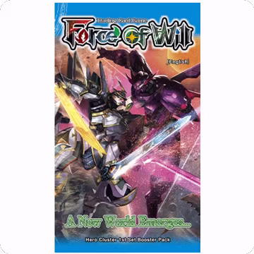 A New World Emerges Booster Pack, A New World Emerges — Force of Will sealed product price