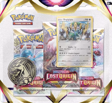 Lost Origin 3 Pack Blister [Regigigas], Lost Origin — Pokémon sealed product price