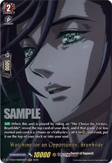 Watching for an Opportunity, Brunhilde (RGR) (D-TTD02/RGR02EN) — card price
