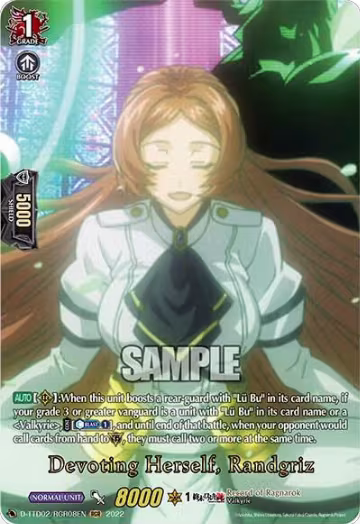 Devoting Herself, Randgriz (RGR) (D-TTD02/RGR08EN) — card price