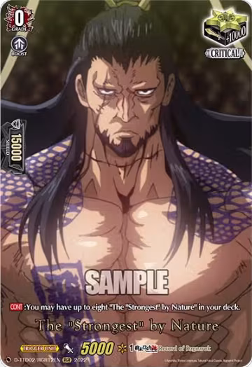 The "Strongest" by Nature (RGR) (D-TTD02/RGR12EN), D-TTD02: Record of Ragnarok — Vanguard card price
