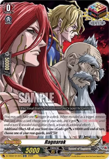 Ragnarok (13) (D-TB02/013EN), D-TB02: Record of Ragnarok — Vanguard card price