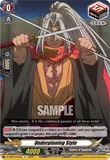 Underpinning Style (42) (D-TB02/042EN), D-TB02: Record of Ragnarok — Vanguard card price