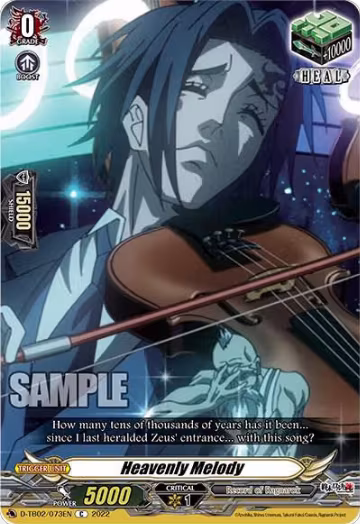 Heavenly Melody (D-TB02/073EN), D-TB02: Record of Ragnarok — Vanguard card price