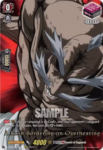 A Rush Bordering on Overheating (RGR) (41) (D-TB02/RGR41EN), D-TB02: Record of Ragnarok — Vanguard card price
