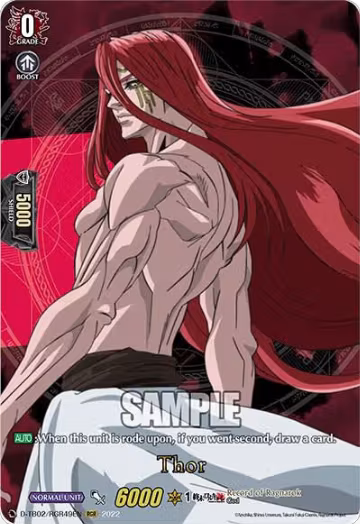Thor (RGR) (D-TB02/RGR49EN), D-TB02: Record of Ragnarok — Vanguard card price