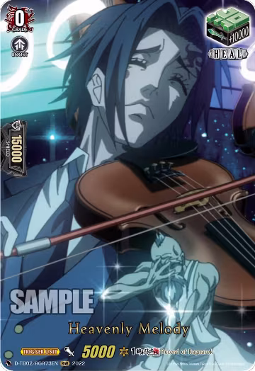 Heavenly Melody (RGR) (D-TB02/RGR73EN), D-TB02: Record of Ragnarok — Vanguard card price