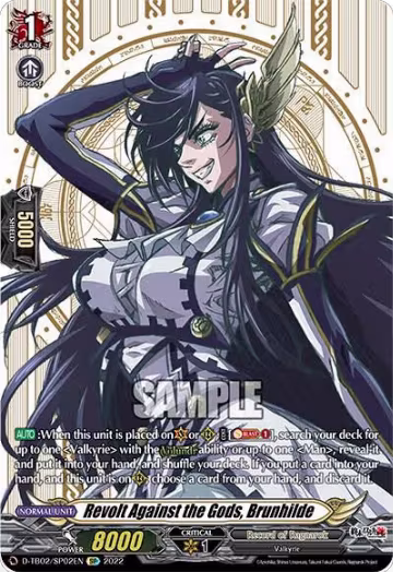 Revolt Against the Gods, Brunhilde (SP) (D-TB02/SP02EN) — card price