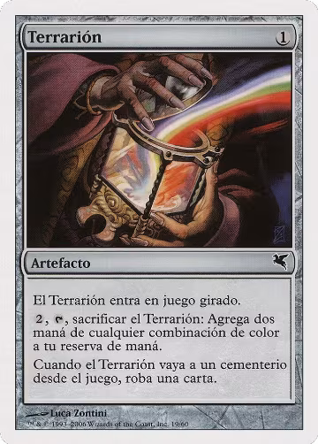 Terrarion (Spanish) - "Terrarión" (D19), Magic Encyclopedia 2005 (Salvat/Hachette) — Magic card price