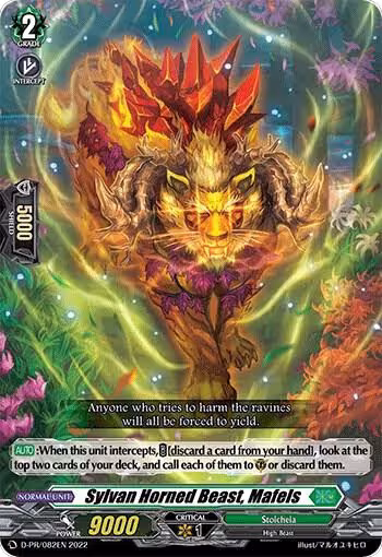 Sylvan Horned Beast, Mafels (D-PR/082EN), D Promo Cards — Vanguard card price