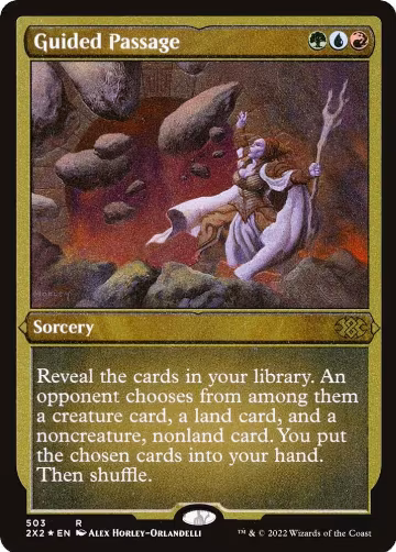 Guided Passage (Foil Etched) (503), Double Masters 2022 — Magic card price