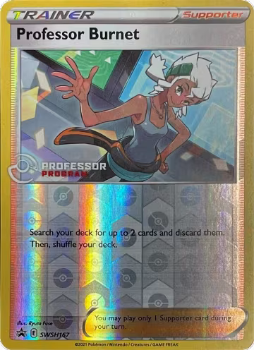 Professor Burnet - SWSH167 (2021) (SWSH167), Professor Program Promos — Pokémon card price