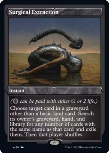 Surgical Extraction (Foil Etched) (444), Double Masters 2022 — Magic card price