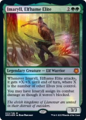 Imaryll, Elfhame Elite (5) — card price