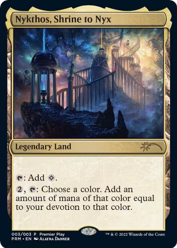Nykthos, Shrine to Nyx (3) — card price