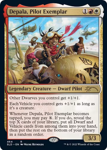 Depala, Pilot Exemplar (464), Secret Lair Drop Series — Magic card price
