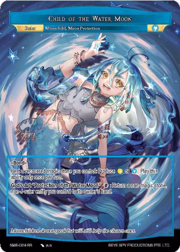 Child of the Water Moon (NWE-024 RR), A New World Emerges — Force of Will card price