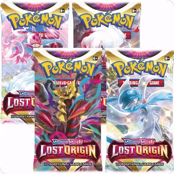 Lost Origin Booster Pack Art Bundle [Set of 4], Lost Origin — Pokémon sealed product price