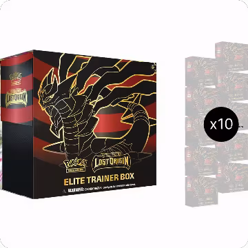 Lost Origin Elite Trainer Box Case, Lost Origin — Pokémon sealed product price
