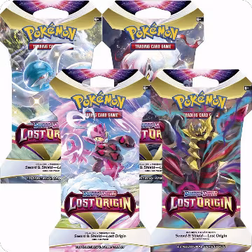 Lost Origin Sleeved Booster Pack Art Bundle [Set of 4], Lost Origin — Pokémon sealed product price