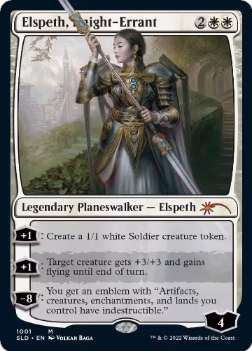 Elspeth, Knight-Errant (1001), Secret Lair Drop Series — Magic card price