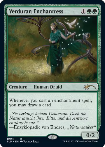 Verduran Enchantress (1004), Secret Lair Drop Series — Magic card price