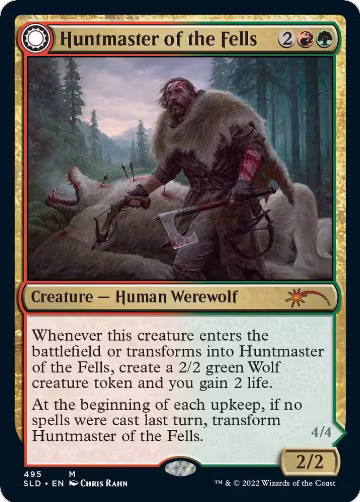 Huntmaster of the Fells (495), Secret Lair Drop Series — Magic card price