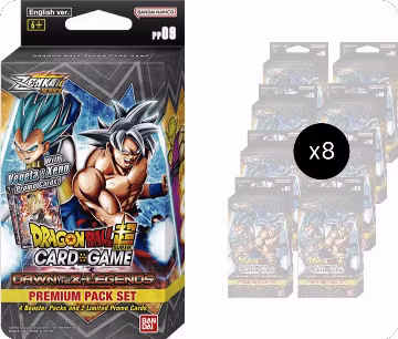 Dawn of the Z-Legends Premium Pack Set 09 Display — card price