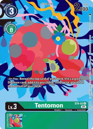 Tentomon (Tamer's Card Set 2 Floral Fun) (ST4-03 U) — card price