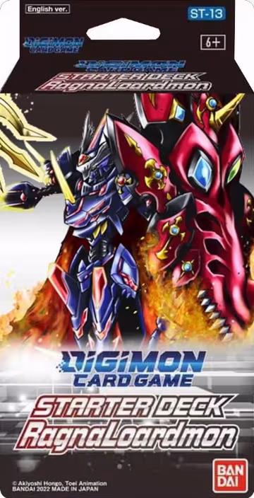 Ragnaloardmon Starter Deck, Starter Deck 13: Ragnaloardmon — Digimon sealed product price