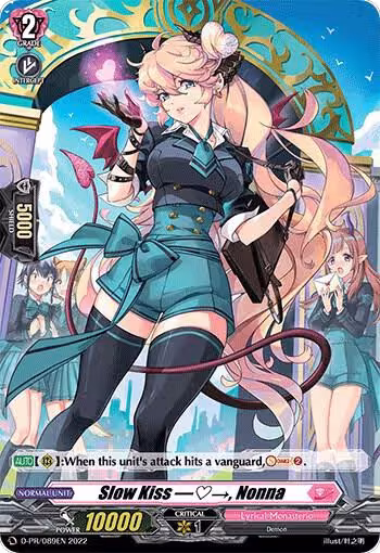 Slow Kiss, Nonna (Foil) (D-PR/089EN), D Promo Cards — Vanguard card price