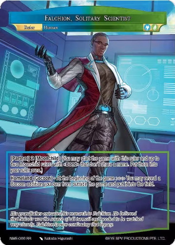 Falchion, Solitary Scientist (NWE-066 RR), A New World Emerges — Force of Will card price