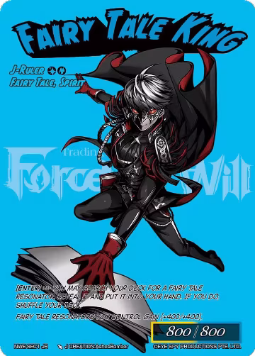 Contract of the Water Moon // Fairy Tale King (Secret) (NWE-SEC1 JR), A New World Emerges — Force of Will card price