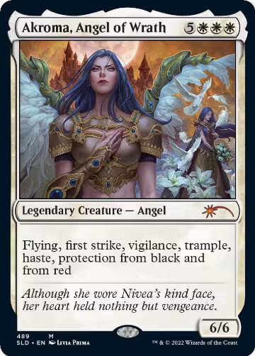 Akroma, Angel of Wrath (489), Secret Lair Drop Series — Magic card price