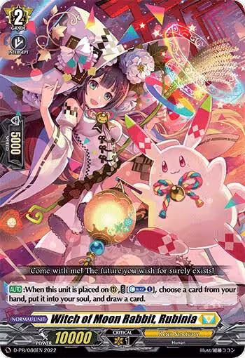 Witch of Moon Rabbit, Rubinia (D-PR/086EN) (Non-Foil) (D-PR/086EN), D Promo Cards — Vanguard card price