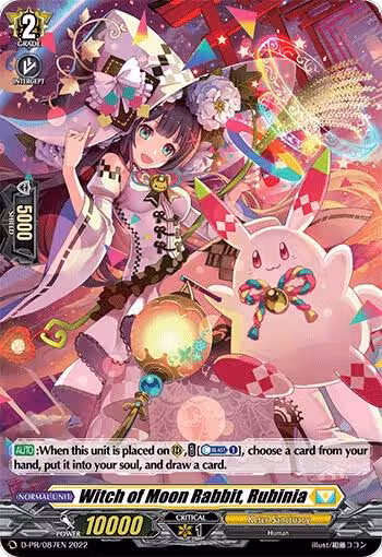 Witch of Moon Rabbit, Rubinia (D-PR/087EN) (Foil) (D-PR/087EN), D Promo Cards — Vanguard card price