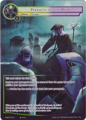 Paramita of the Dead (Full Art) (NWE-075 N), A New World Emerges — Force of Will card price
