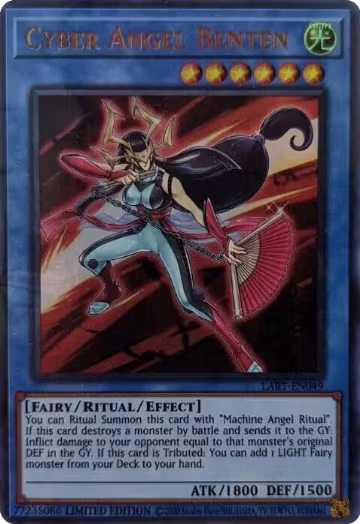 Cyber Angel Benten (LART-EN049), The Lost Art Promotion — Yu-Gi-Oh! card price
