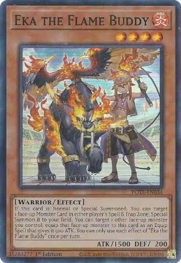 Eka the Flame Buddy (POTE-EN034), Power of the Elements — Yu-Gi-Oh! card price