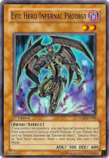Evil Hero Infernal Prodigy (DP06-EN008) — card price